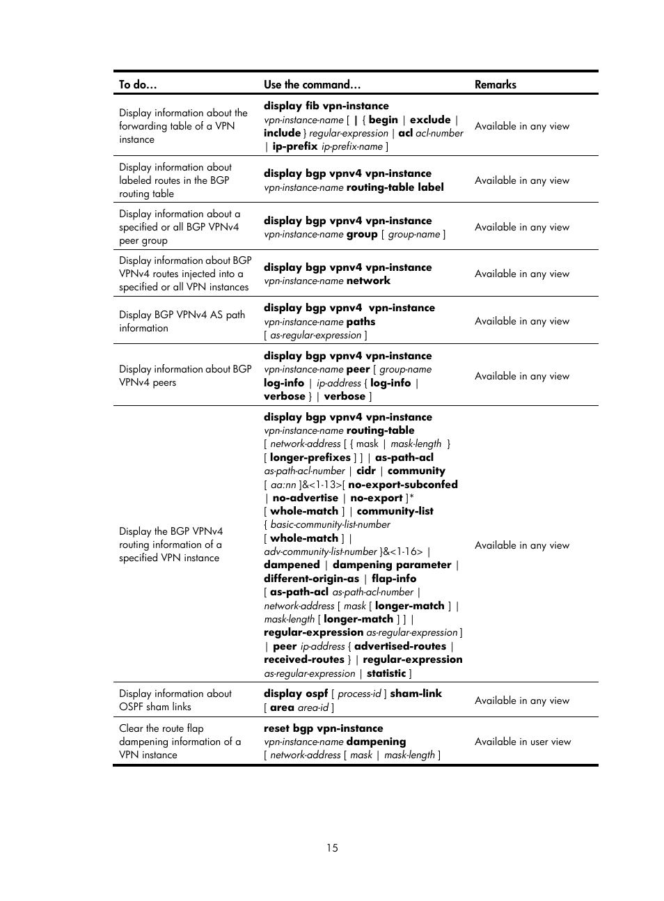 H3C Technologies H3C SecPath F1000-E User Manual | Page 78 / 80