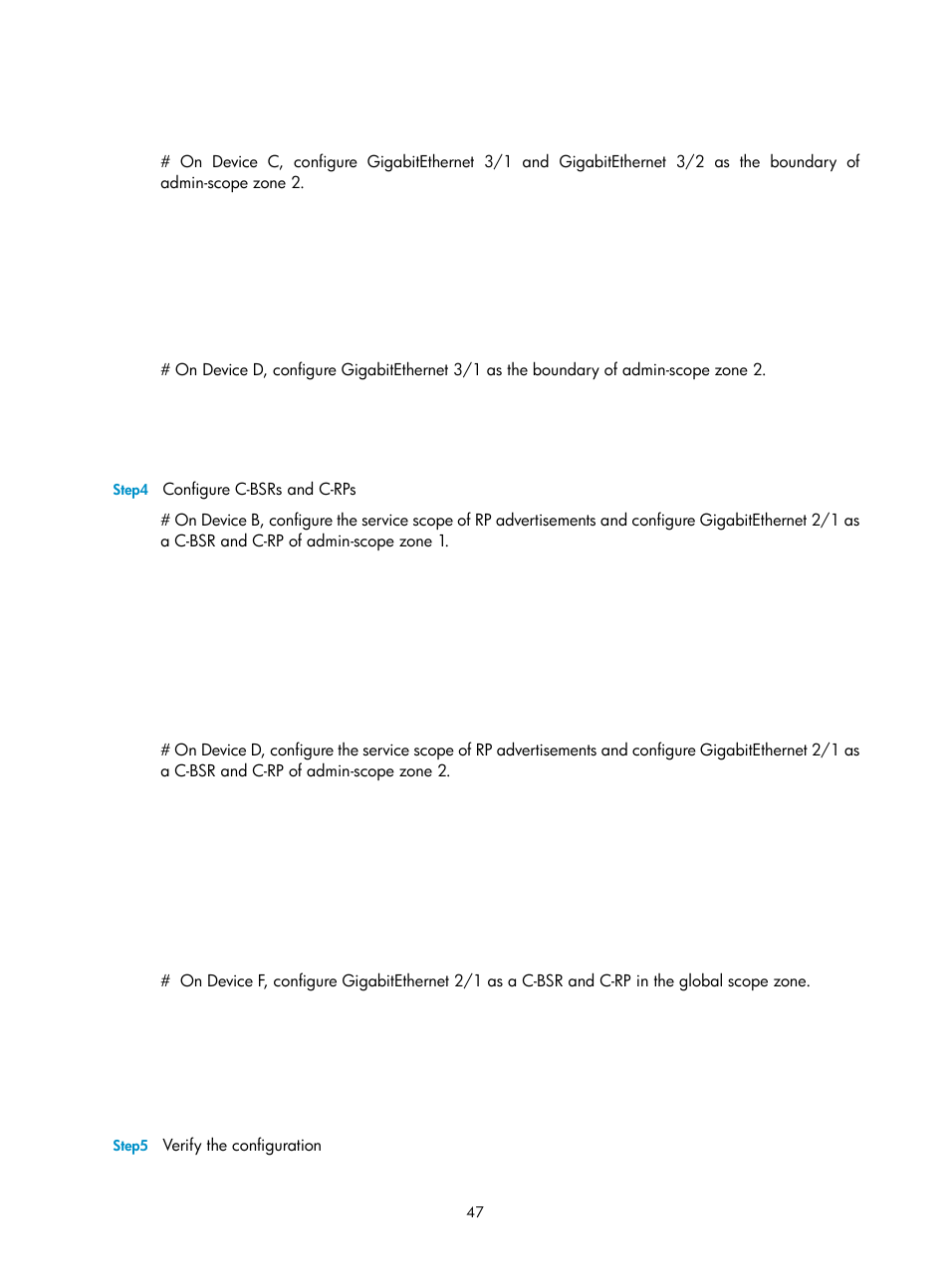 H3C Technologies H3C SecPath F1000-E User Manual | Page 143 / 225