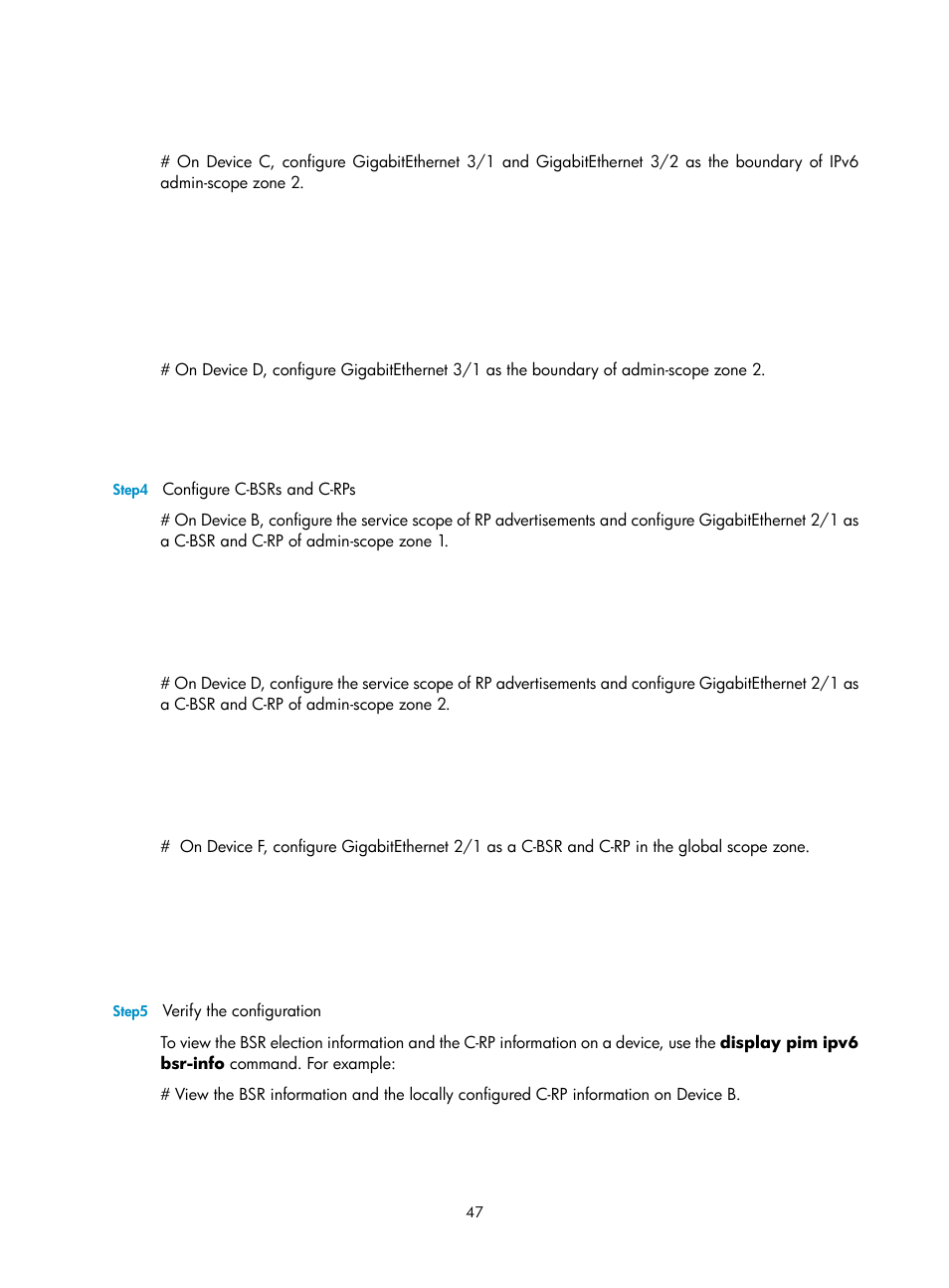 H3C Technologies H3C SecPath F1000-E User Manual | Page 210 / 225