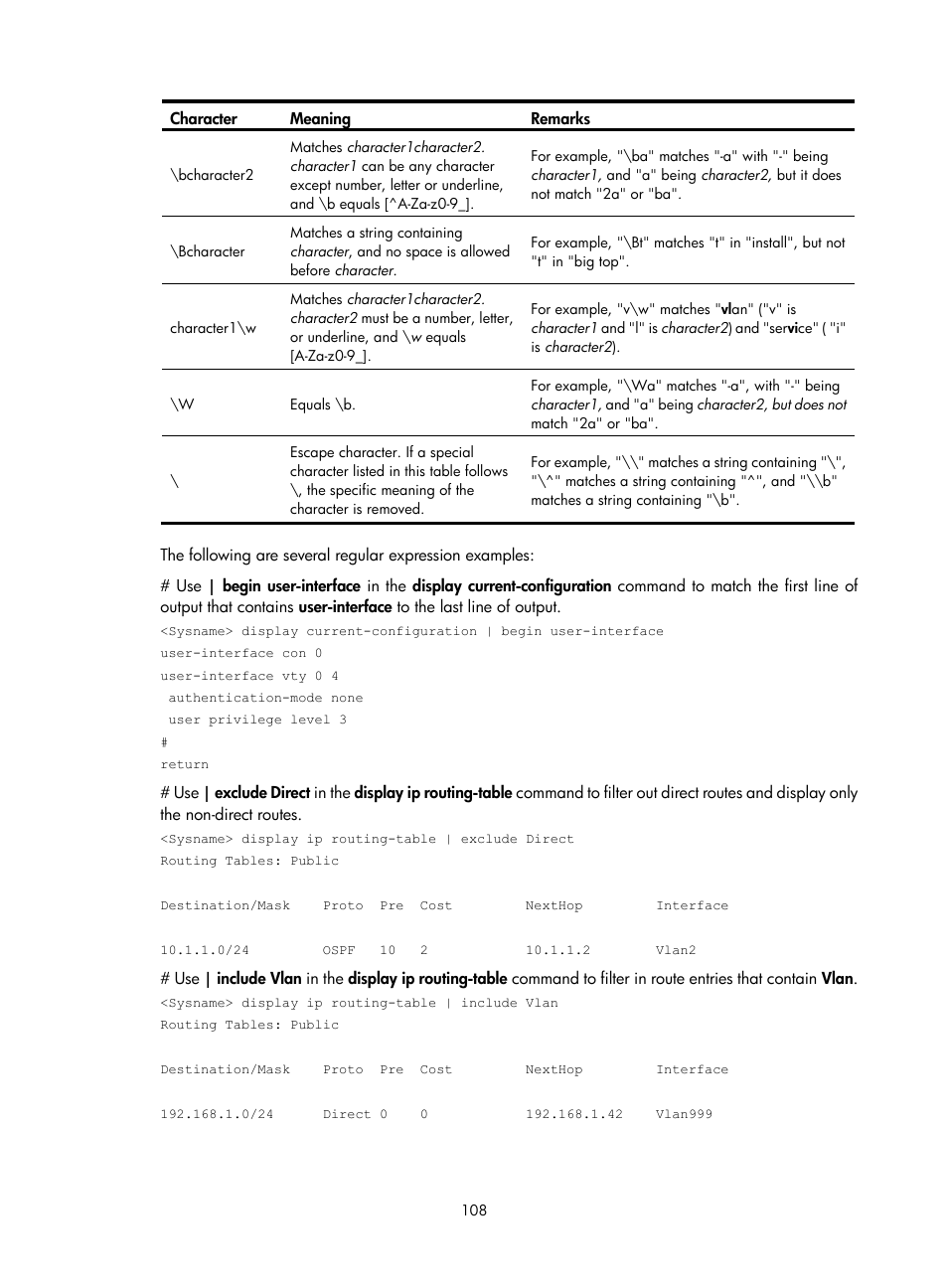 H3C Technologies H3C SecPath F1000-E User Manual | Page 116 / 126