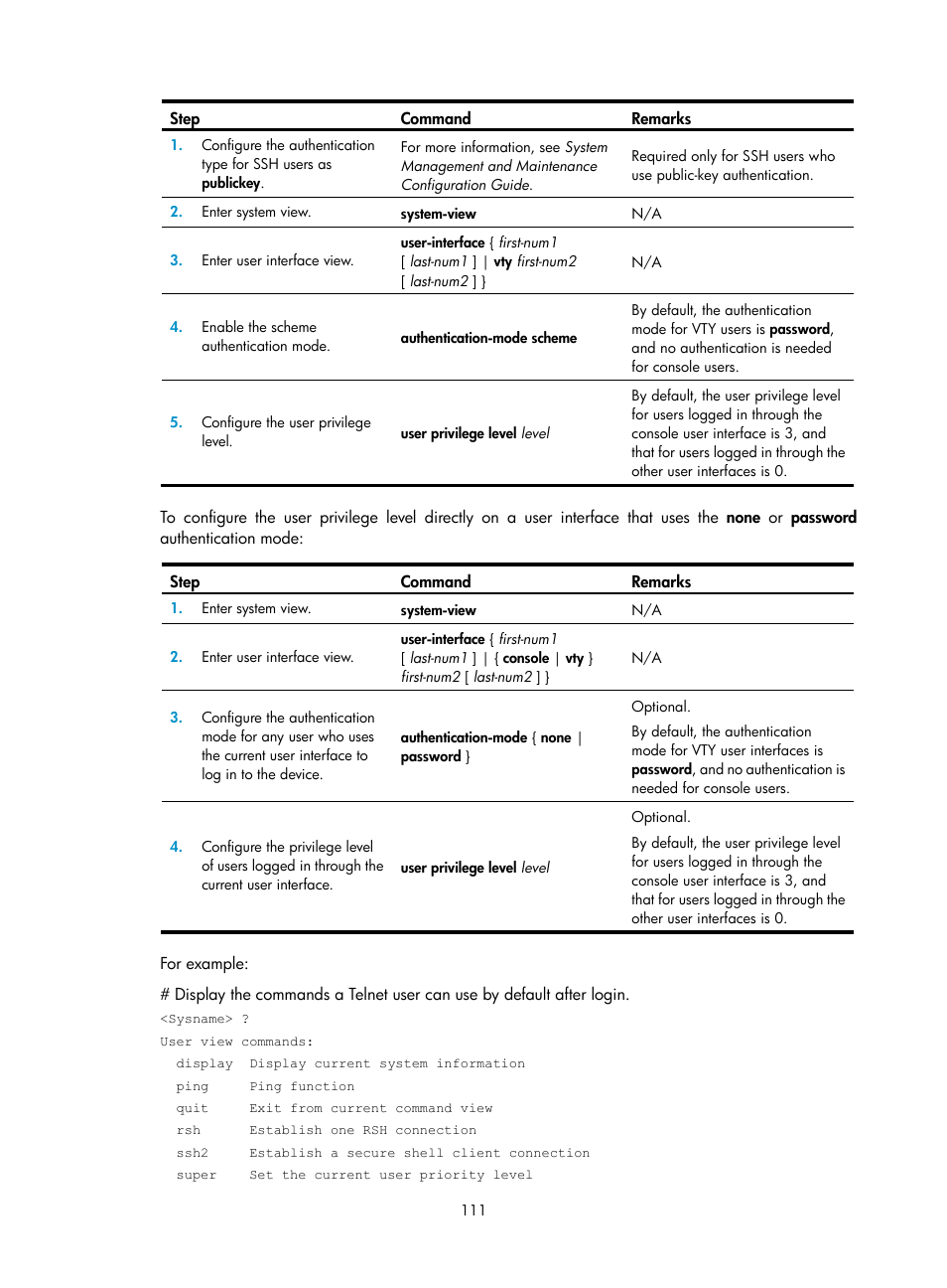 H3C Technologies H3C SecPath F1000-E User Manual | Page 119 / 126