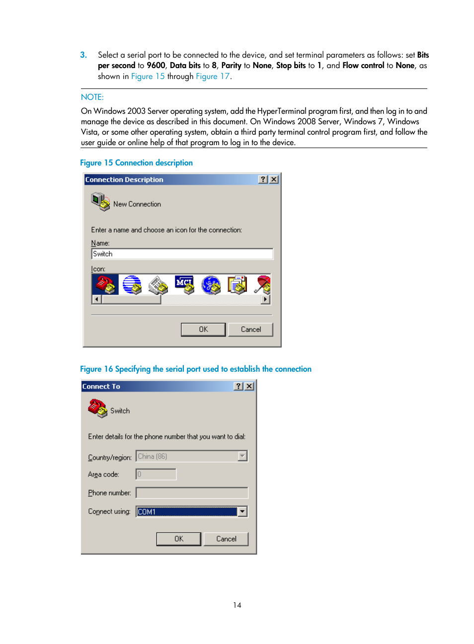 H3C Technologies H3C SecPath F1000-E User Manual | Page 22 / 126