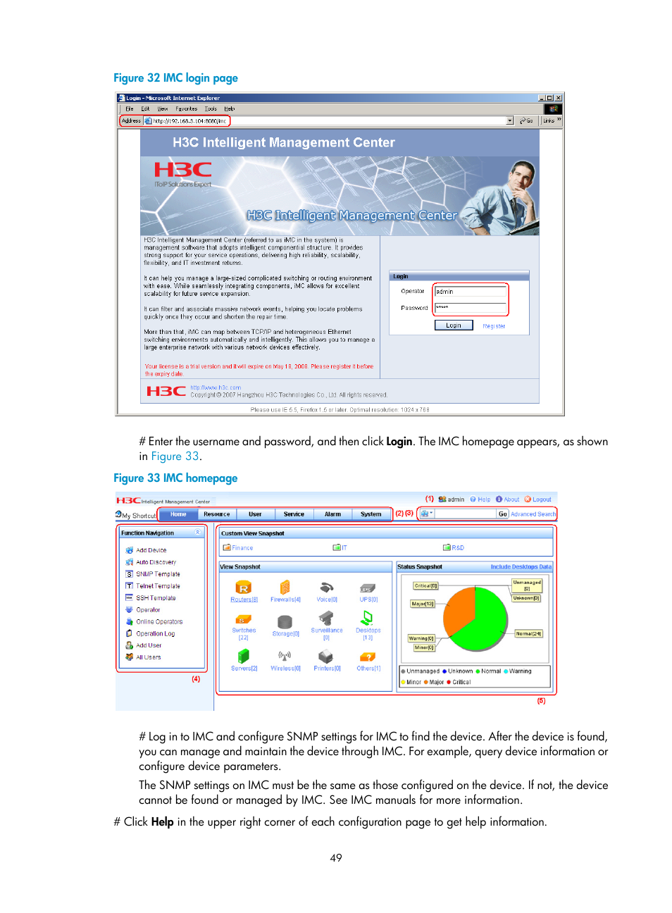 H3C Technologies H3C SecPath F1000-E User Manual | Page 57 / 126