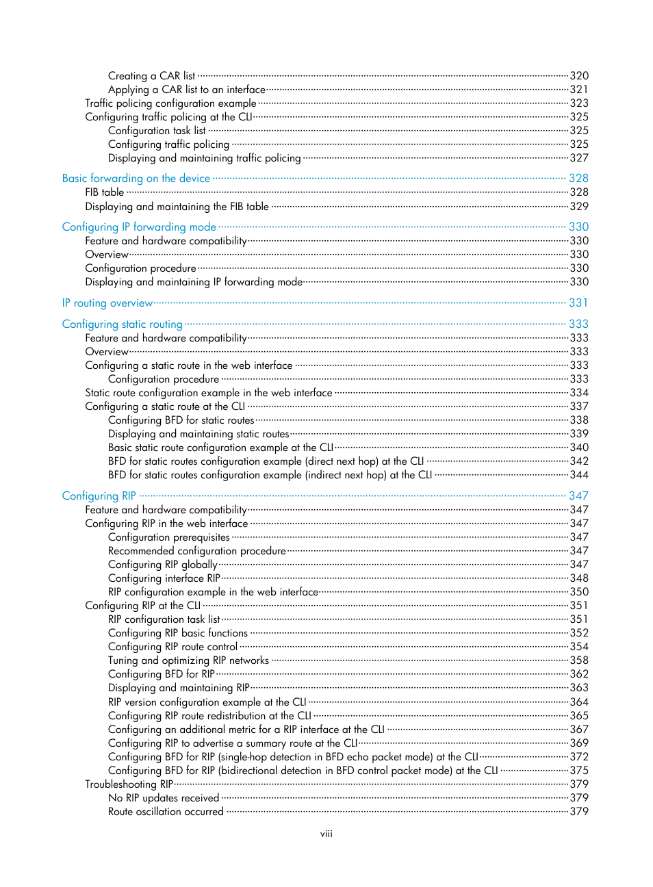 H3C Technologies H3C SecPath F1000-E User Manual | Page 13 / 967