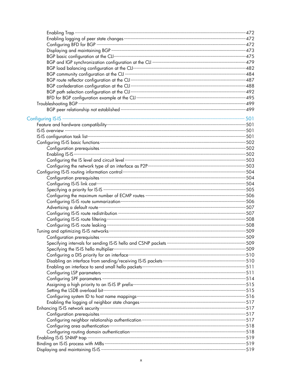 H3C Technologies H3C SecPath F1000-E User Manual | Page 15 / 967