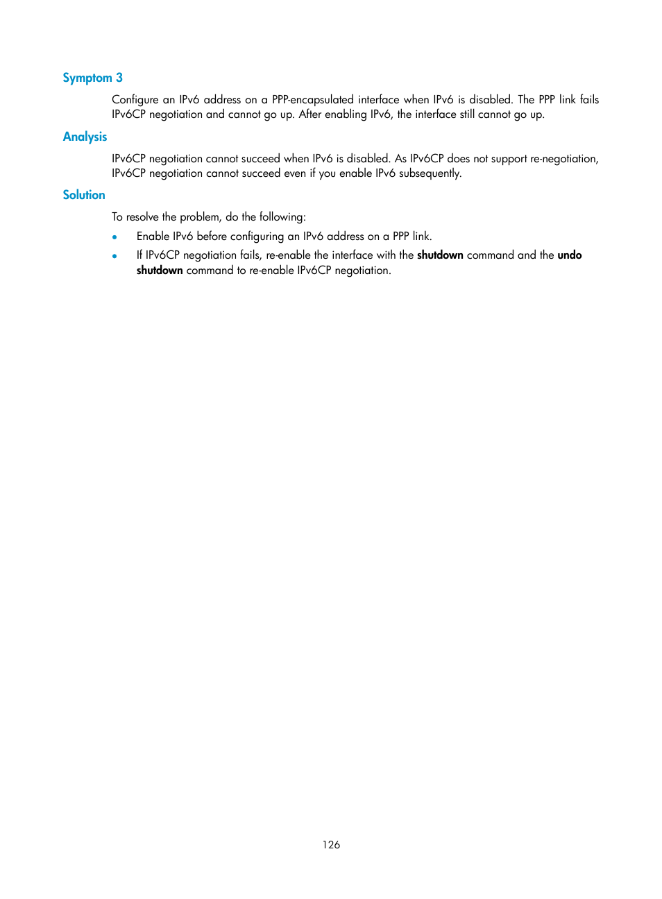 Symptom 3, Analysis, Solution | H3C Technologies H3C SecPath F1000-E User Manual | Page 151 / 967