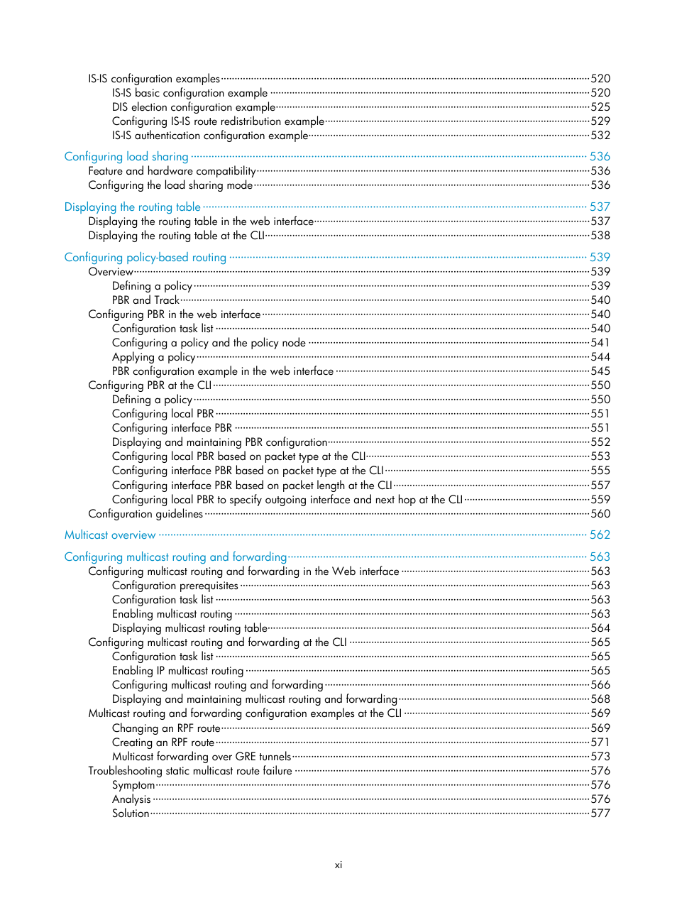 H3C Technologies H3C SecPath F1000-E User Manual | Page 16 / 967