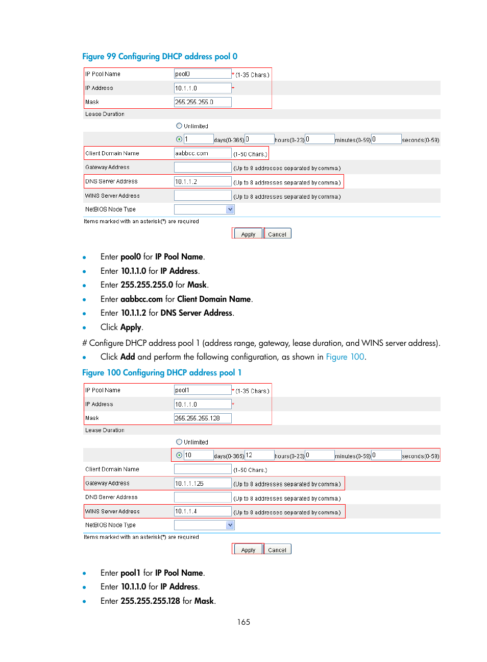 H3C Technologies H3C SecPath F1000-E User Manual | Page 190 / 967