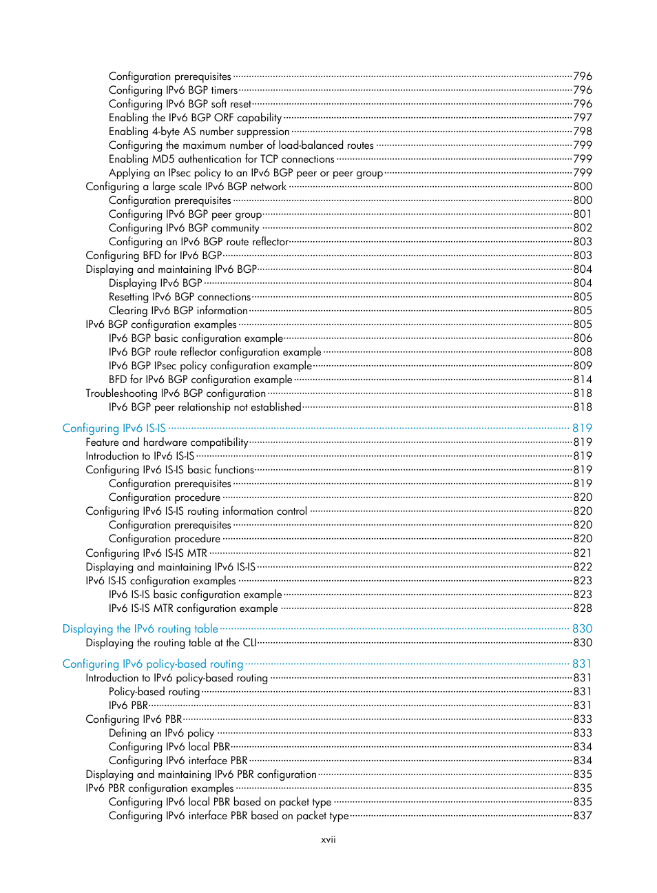 H3C Technologies H3C SecPath F1000-E User Manual | Page 22 / 967