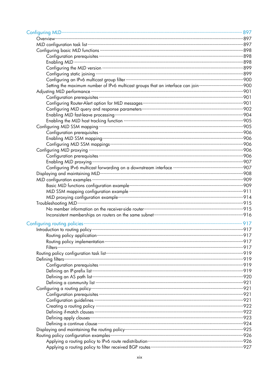 H3C Technologies H3C SecPath F1000-E User Manual | Page 24 / 967