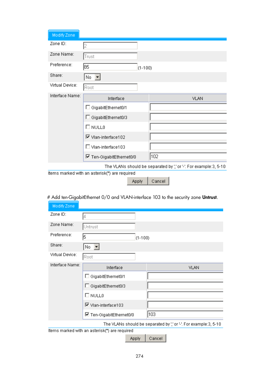 H3C Technologies H3C SecPath F1000-E User Manual | Page 299 / 967