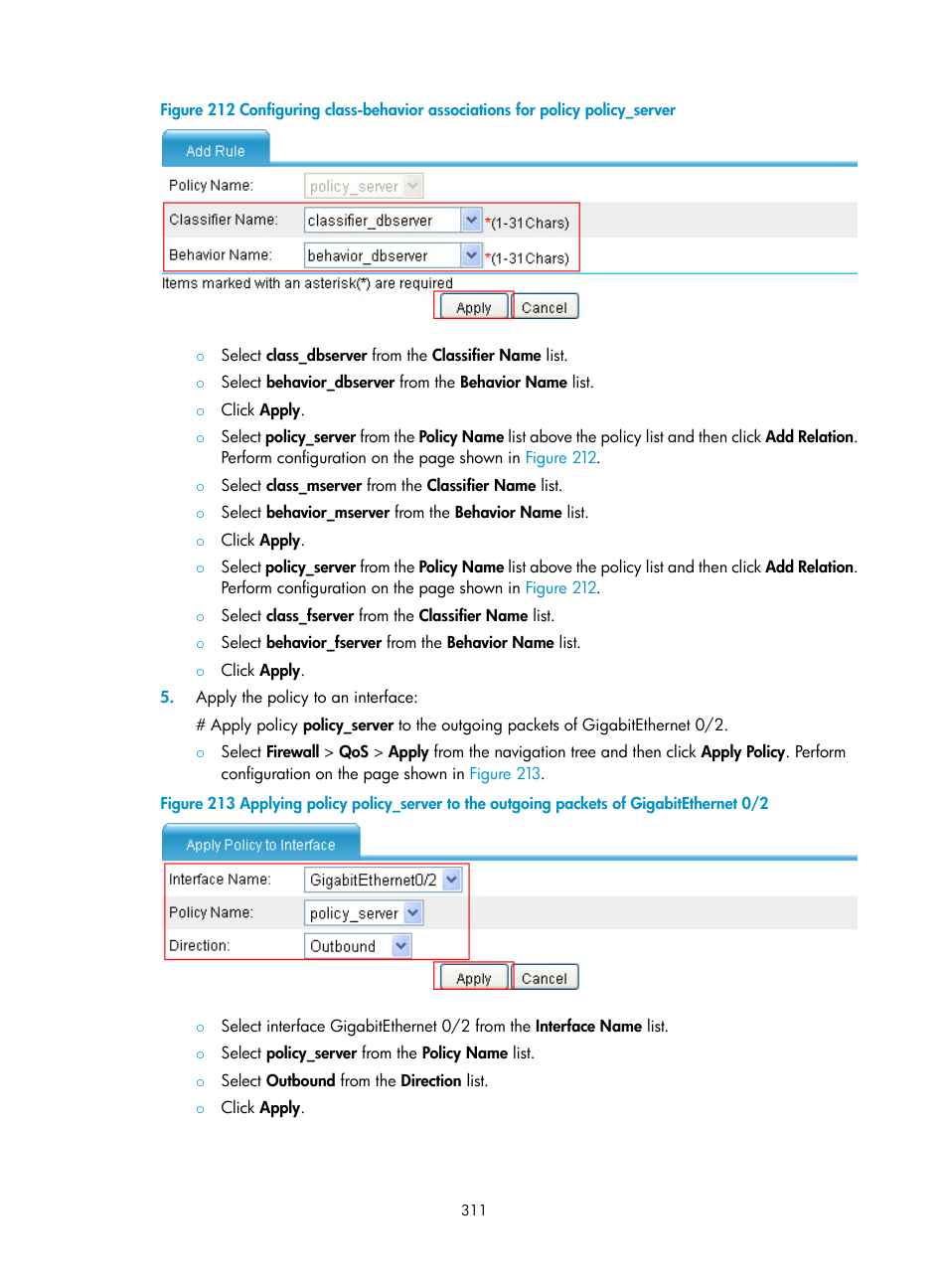 Figure 212 | H3C Technologies H3C SecPath F1000-E User Manual | Page 336 / 967