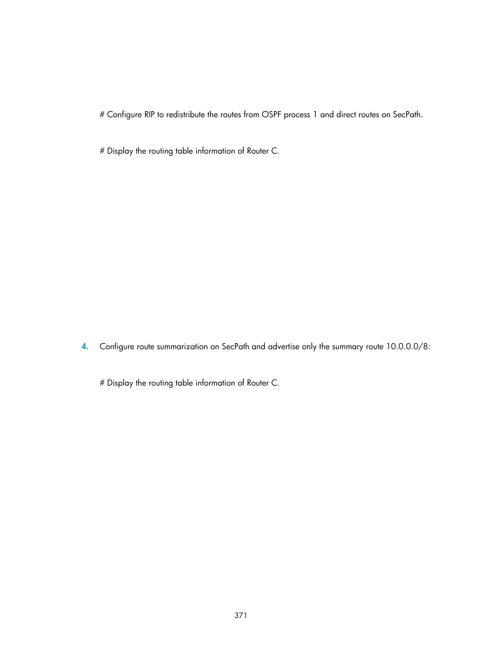 H3C Technologies H3C SecPath F1000-E User Manual | Page 396 / 967