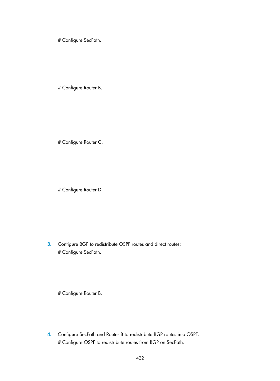 H3C Technologies H3C SecPath F1000-E User Manual | Page 447 / 967