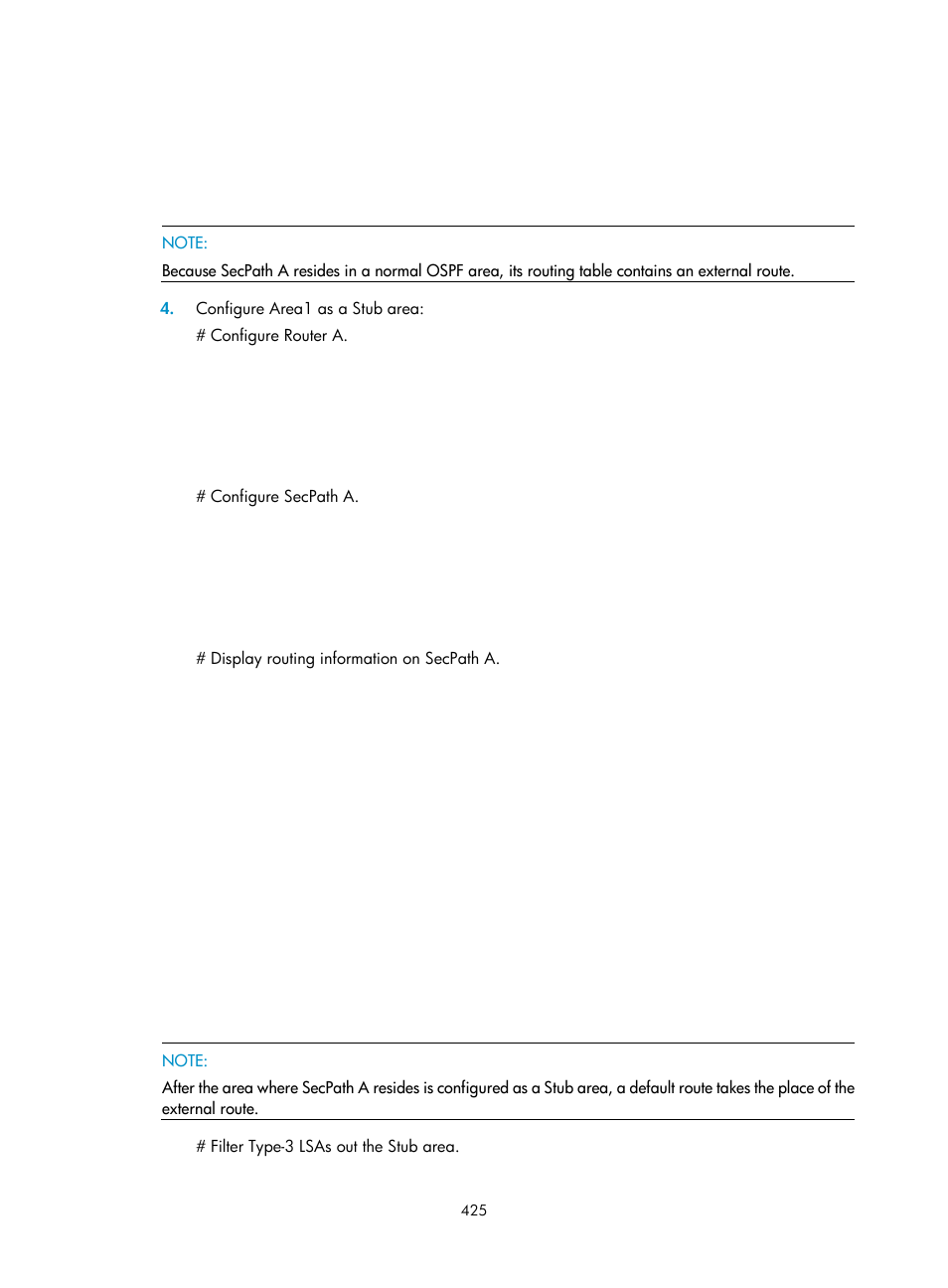 H3C Technologies H3C SecPath F1000-E User Manual | Page 450 / 967