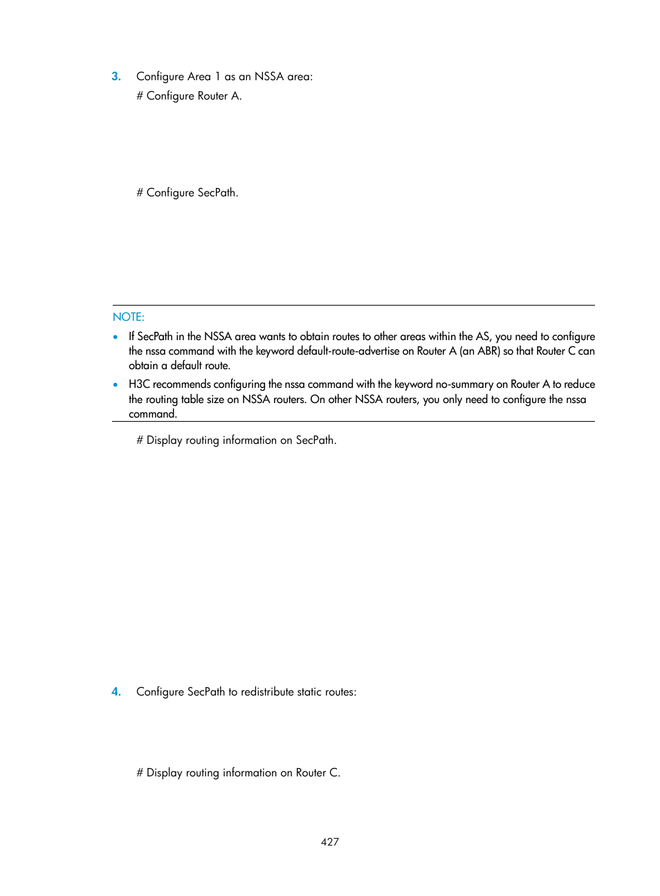 H3C Technologies H3C SecPath F1000-E User Manual | Page 452 / 967