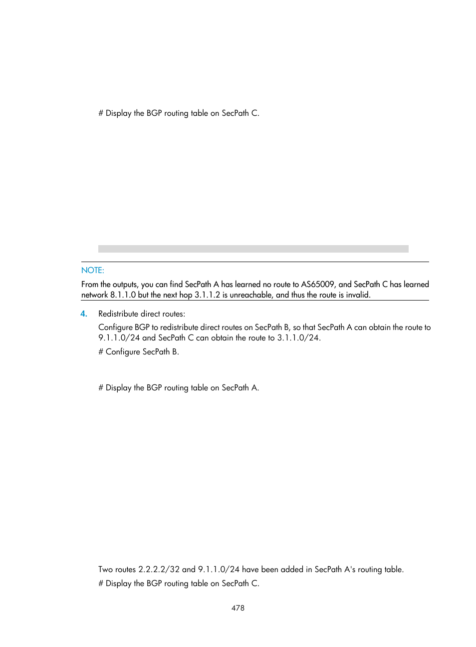 H3C Technologies H3C SecPath F1000-E User Manual | Page 503 / 967