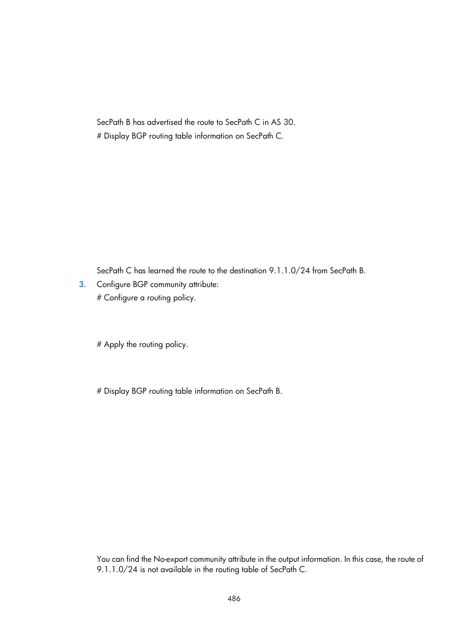 H3C Technologies H3C SecPath F1000-E User Manual | Page 511 / 967