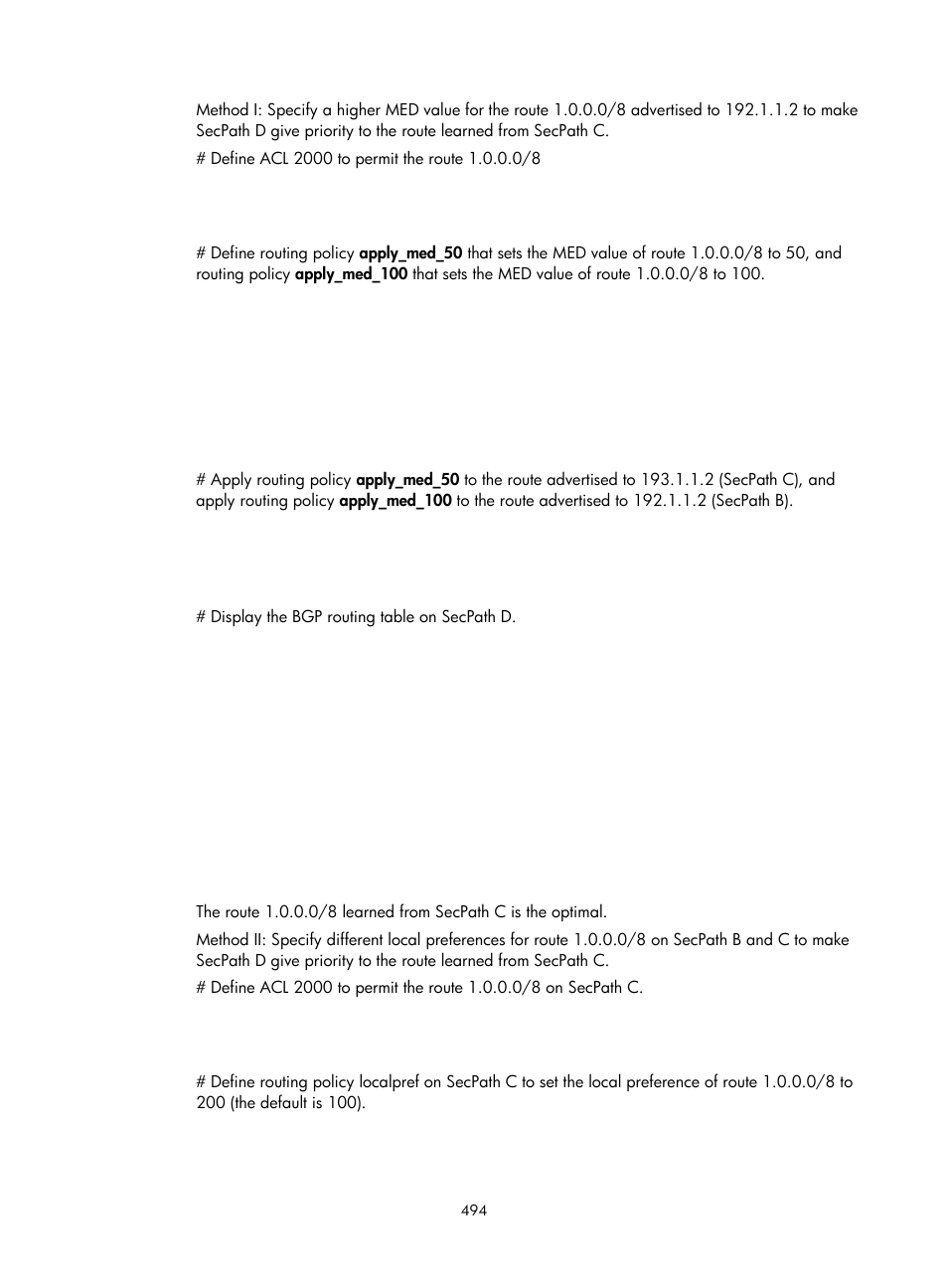 H3C Technologies H3C SecPath F1000-E User Manual | Page 519 / 967