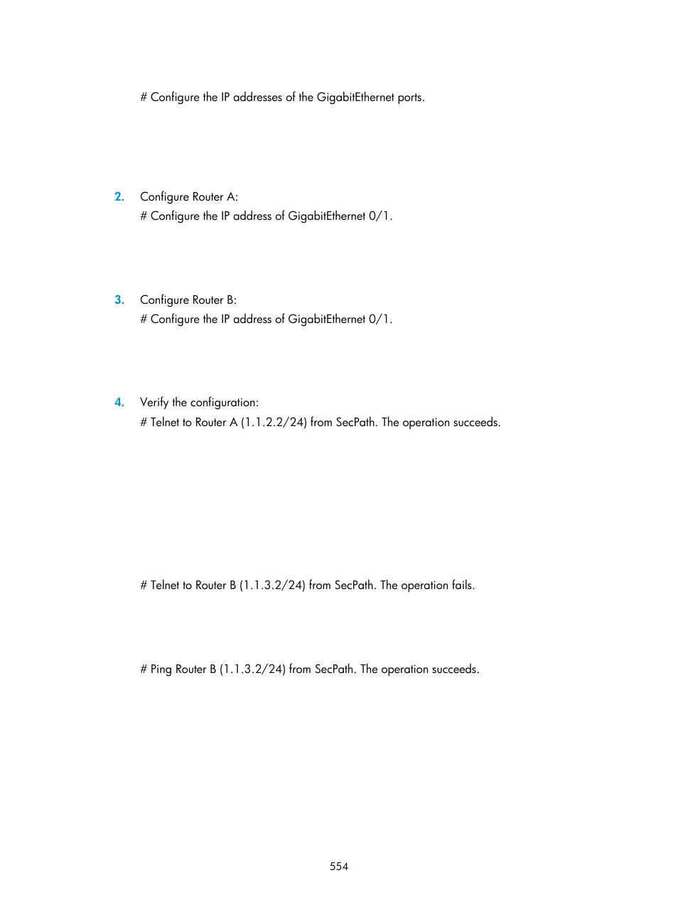 H3C Technologies H3C SecPath F1000-E User Manual | Page 579 / 967