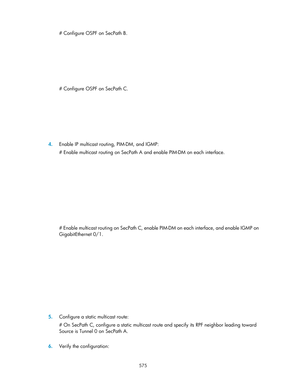 H3C Technologies H3C SecPath F1000-E User Manual | Page 600 / 967