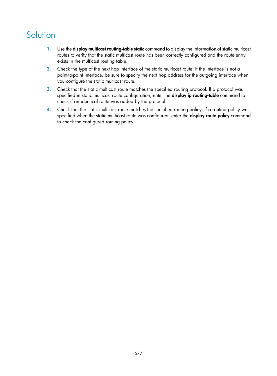 Solution | H3C Technologies H3C SecPath F1000-E User Manual | Page 602 / 967