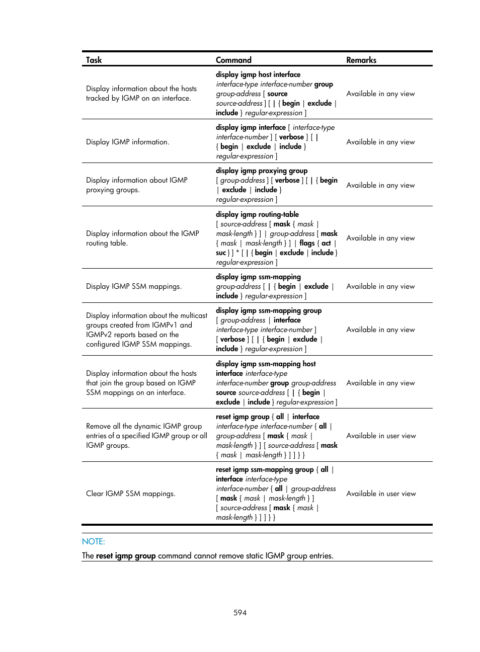 H3C Technologies H3C SecPath F1000-E User Manual | Page 619 / 967