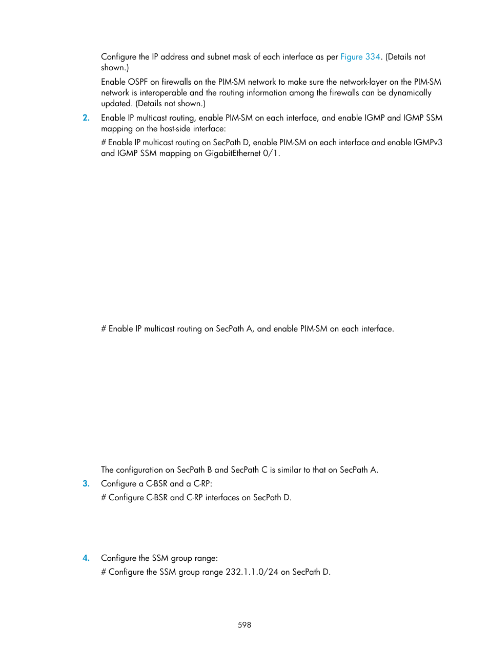 H3C Technologies H3C SecPath F1000-E User Manual | Page 623 / 967