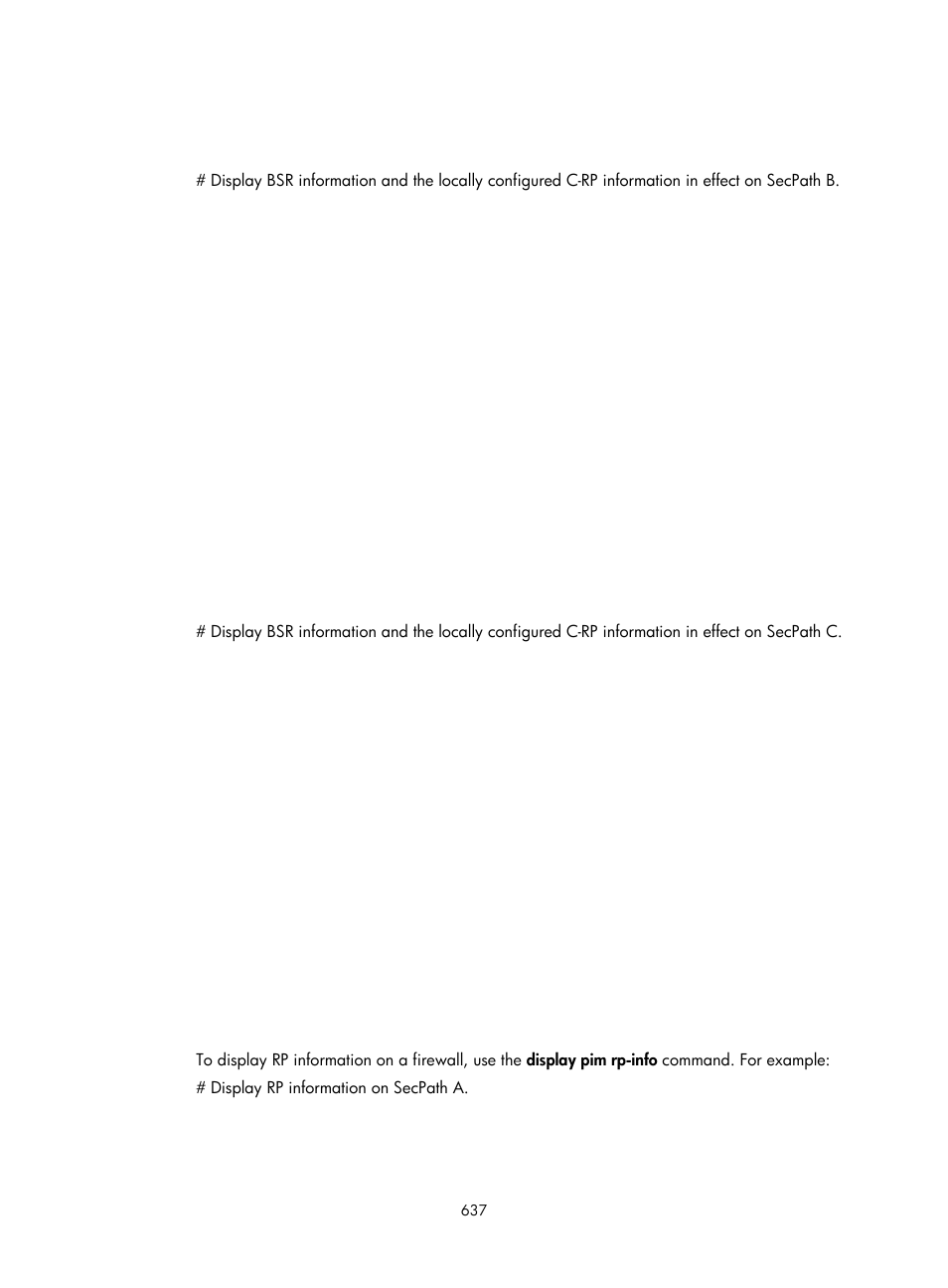 H3C Technologies H3C SecPath F1000-E User Manual | Page 662 / 967