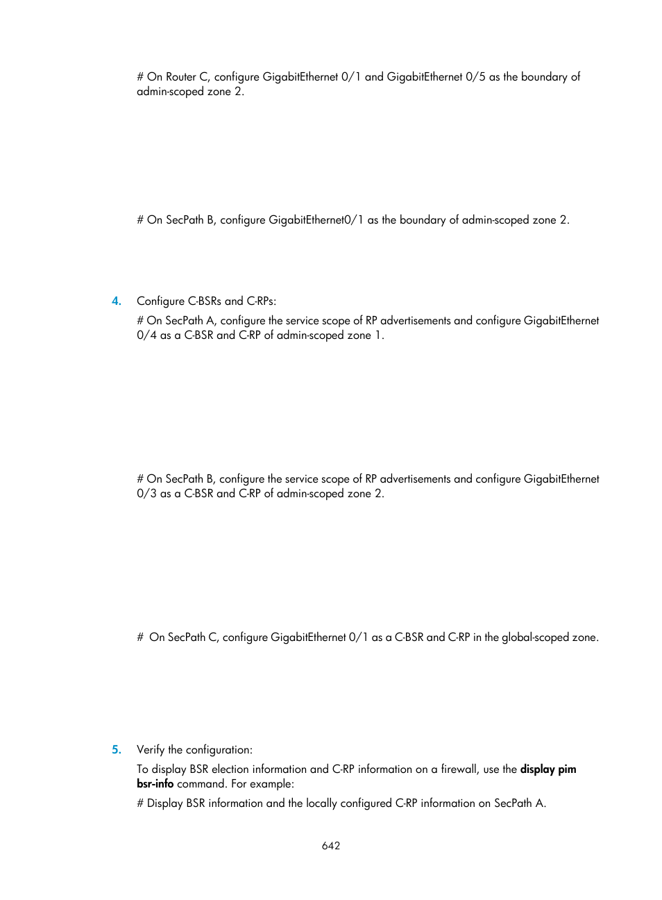 H3C Technologies H3C SecPath F1000-E User Manual | Page 667 / 967