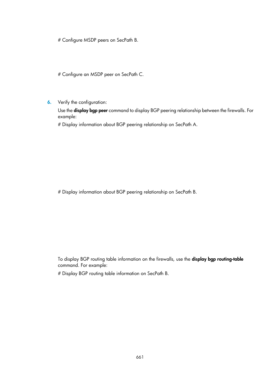 H3C Technologies H3C SecPath F1000-E User Manual | Page 686 / 967