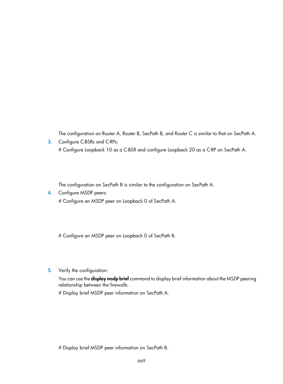 H3C Technologies H3C SecPath F1000-E User Manual | Page 694 / 967