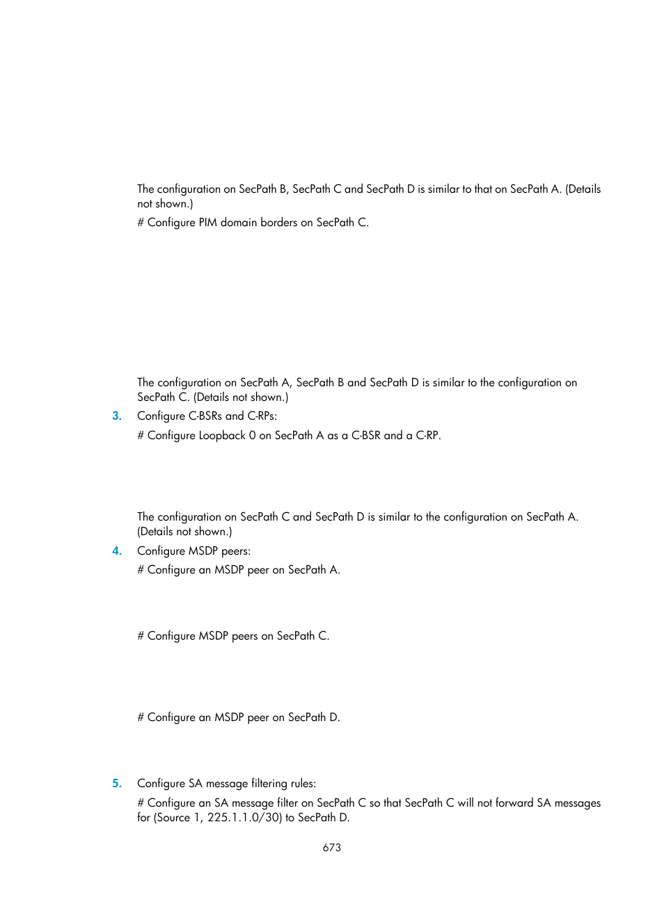 H3C Technologies H3C SecPath F1000-E User Manual | Page 698 / 967