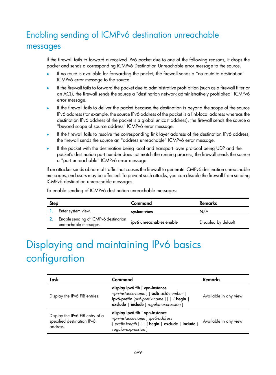 H3C Technologies H3C SecPath F1000-E User Manual | Page 724 / 967