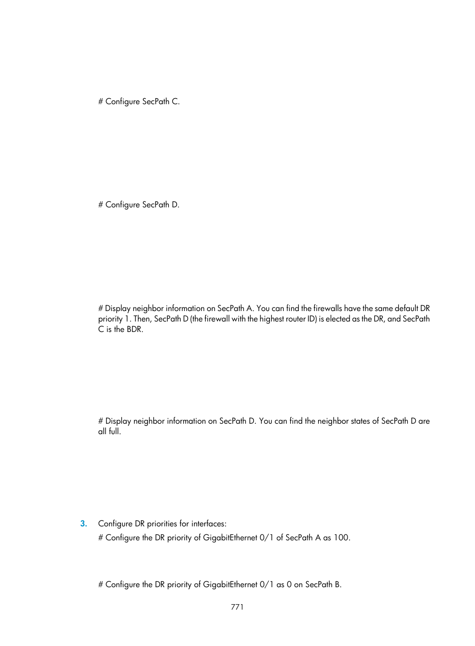 H3C Technologies H3C SecPath F1000-E User Manual | Page 796 / 967