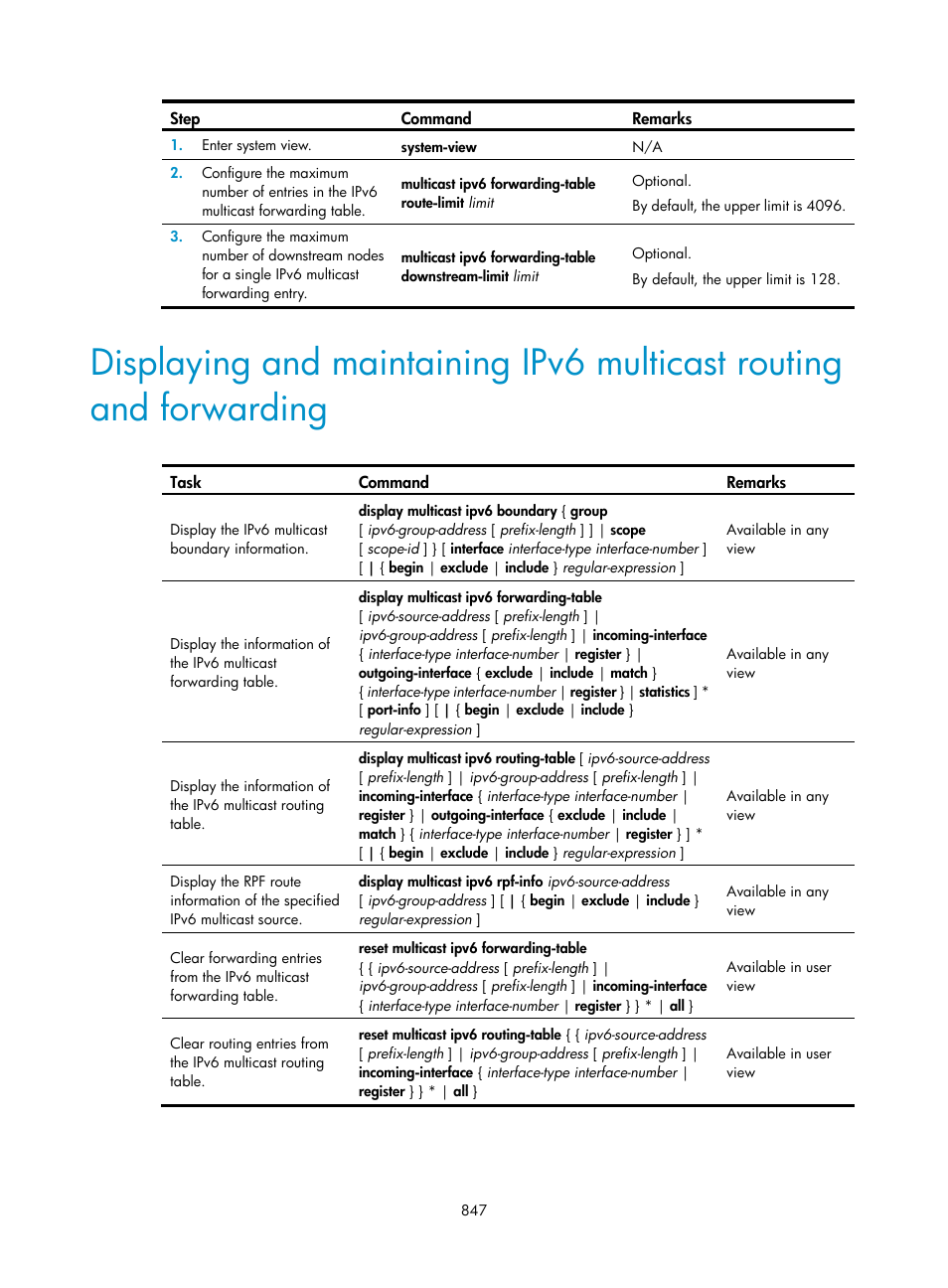 H3C Technologies H3C SecPath F1000-E User Manual | Page 872 / 967