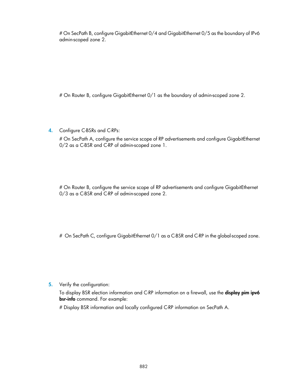 H3C Technologies H3C SecPath F1000-E User Manual | Page 907 / 967