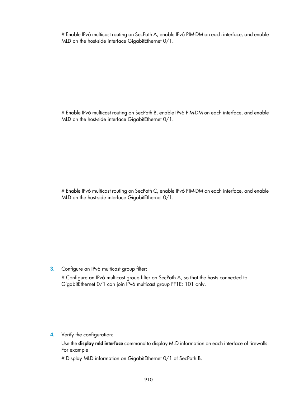 H3C Technologies H3C SecPath F1000-E User Manual | Page 935 / 967