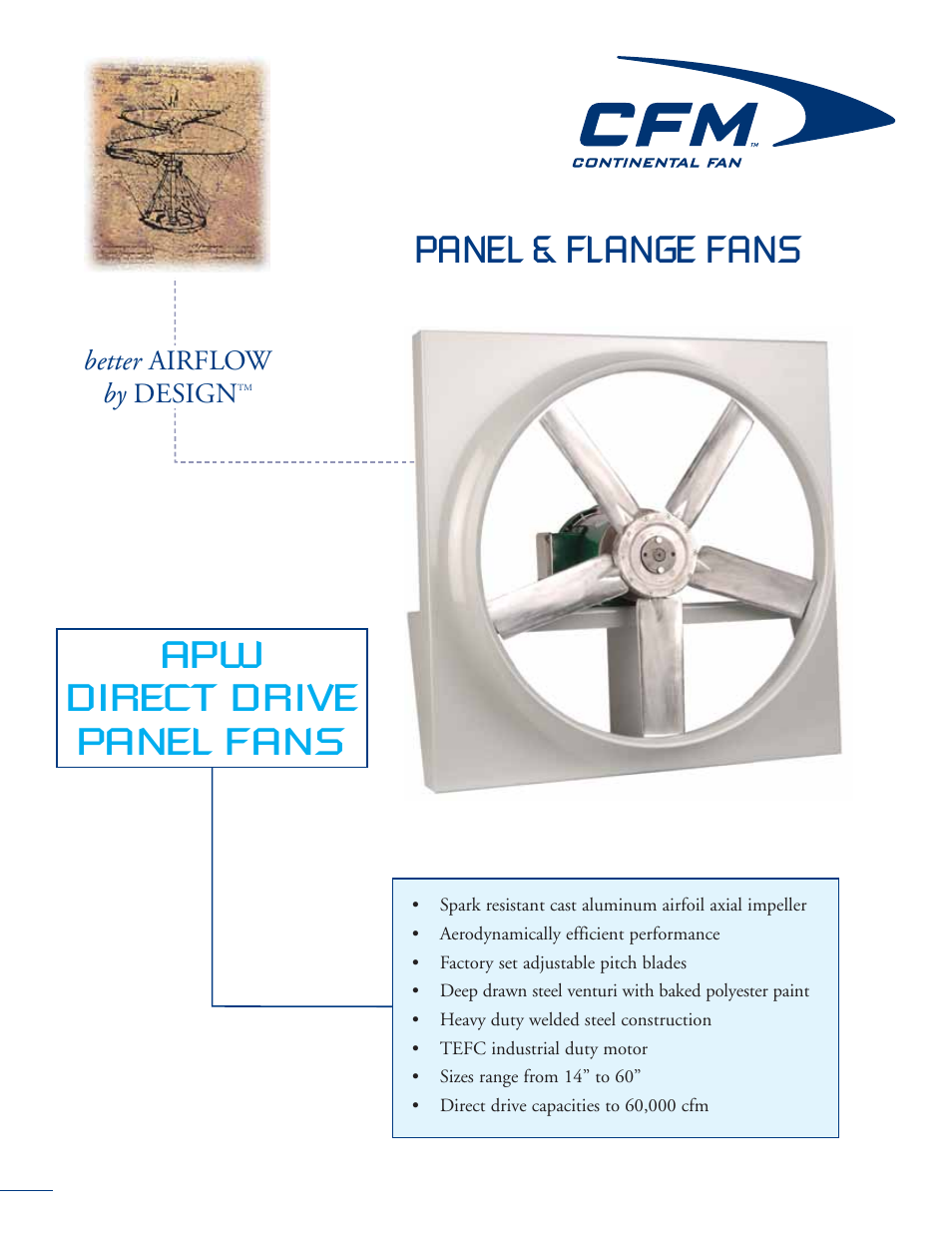 CFM APW-60 User Manual | 4 pages