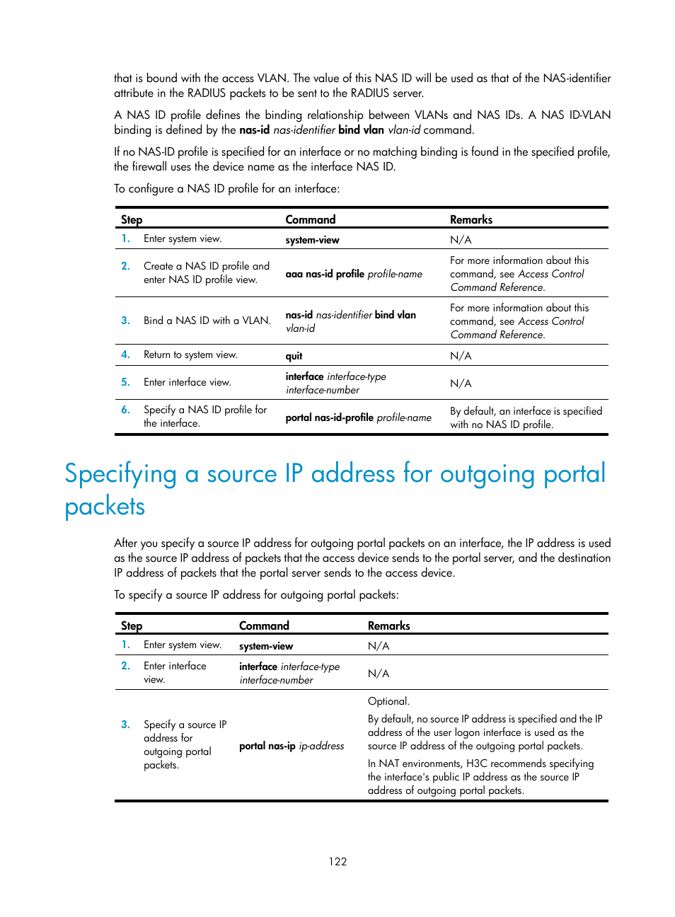 H3C Technologies H3C SecPath F1000-E User Manual | Page 132 / 273