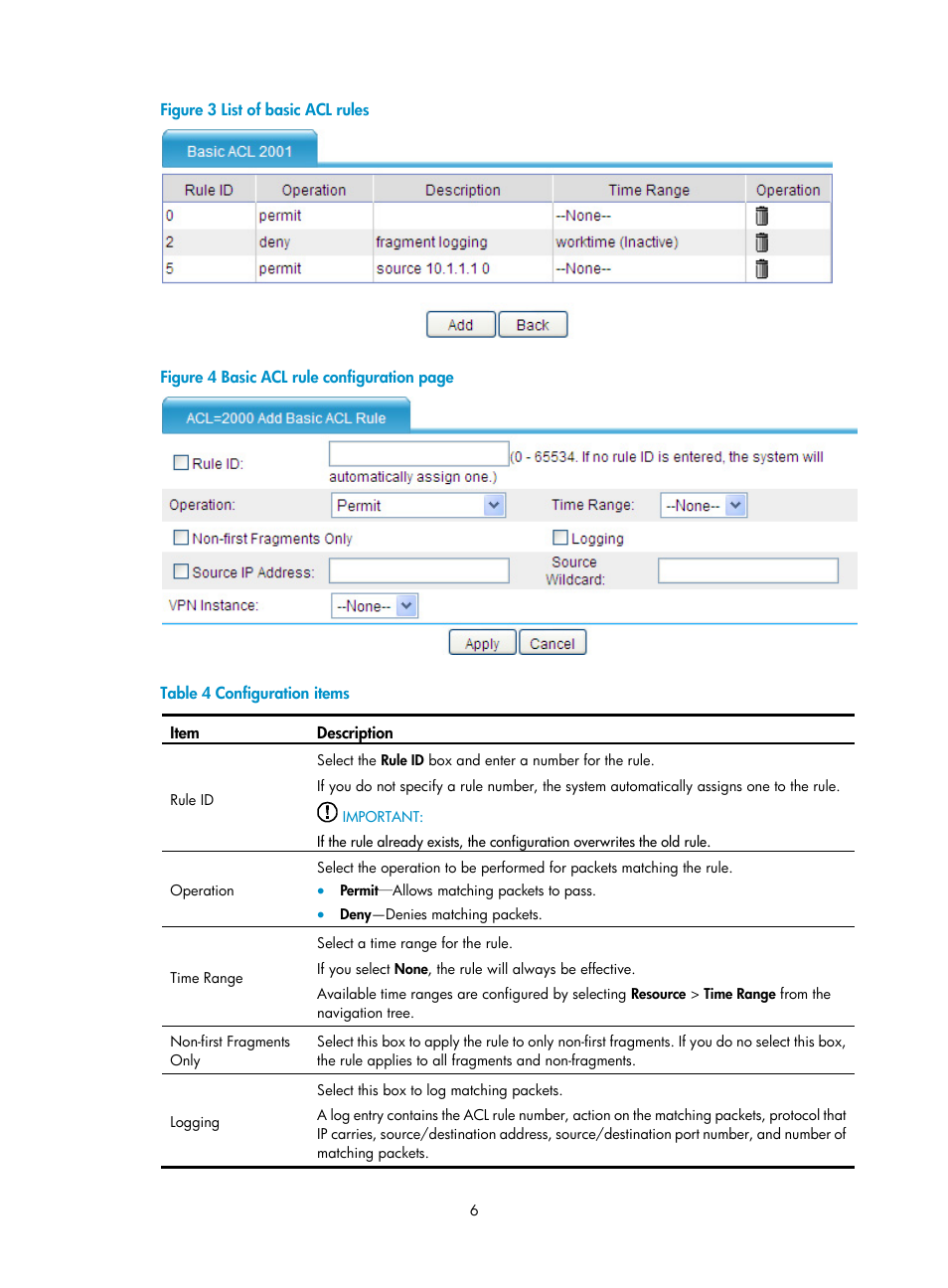 Figure 3, N in, Table 4 | H3C Technologies H3C SecPath F1000-E User Manual | Page 16 / 273