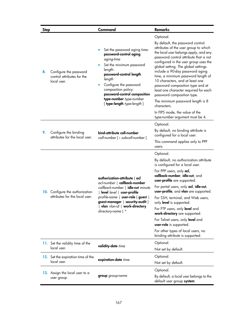 H3C Technologies H3C SecPath F1000-E User Manual | Page 177 / 273