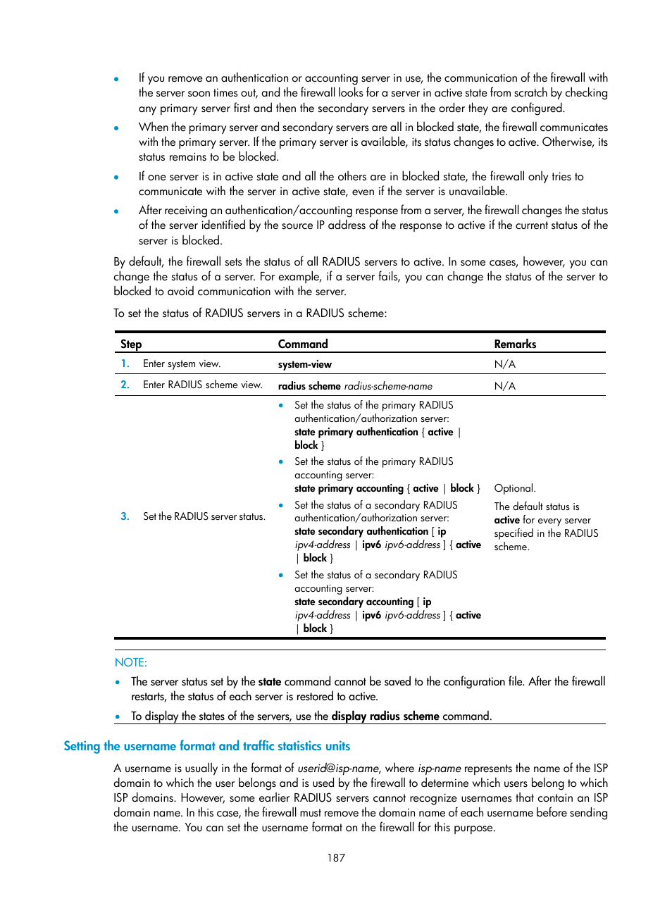 H3C Technologies H3C SecPath F1000-E User Manual | Page 197 / 273