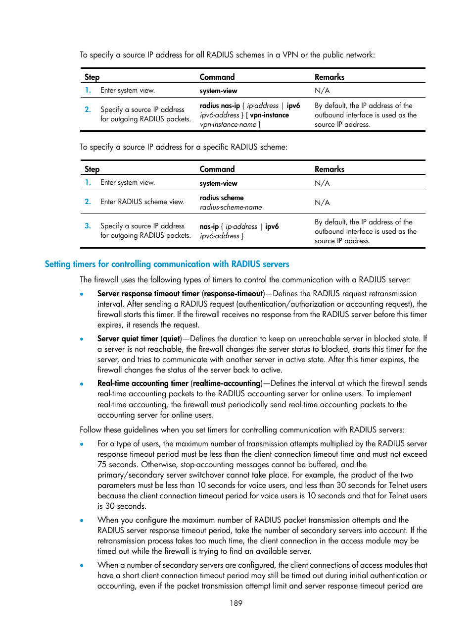 H3C Technologies H3C SecPath F1000-E User Manual | Page 199 / 273