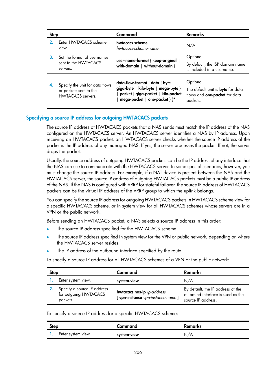 H3C Technologies H3C SecPath F1000-E User Manual | Page 216 / 273