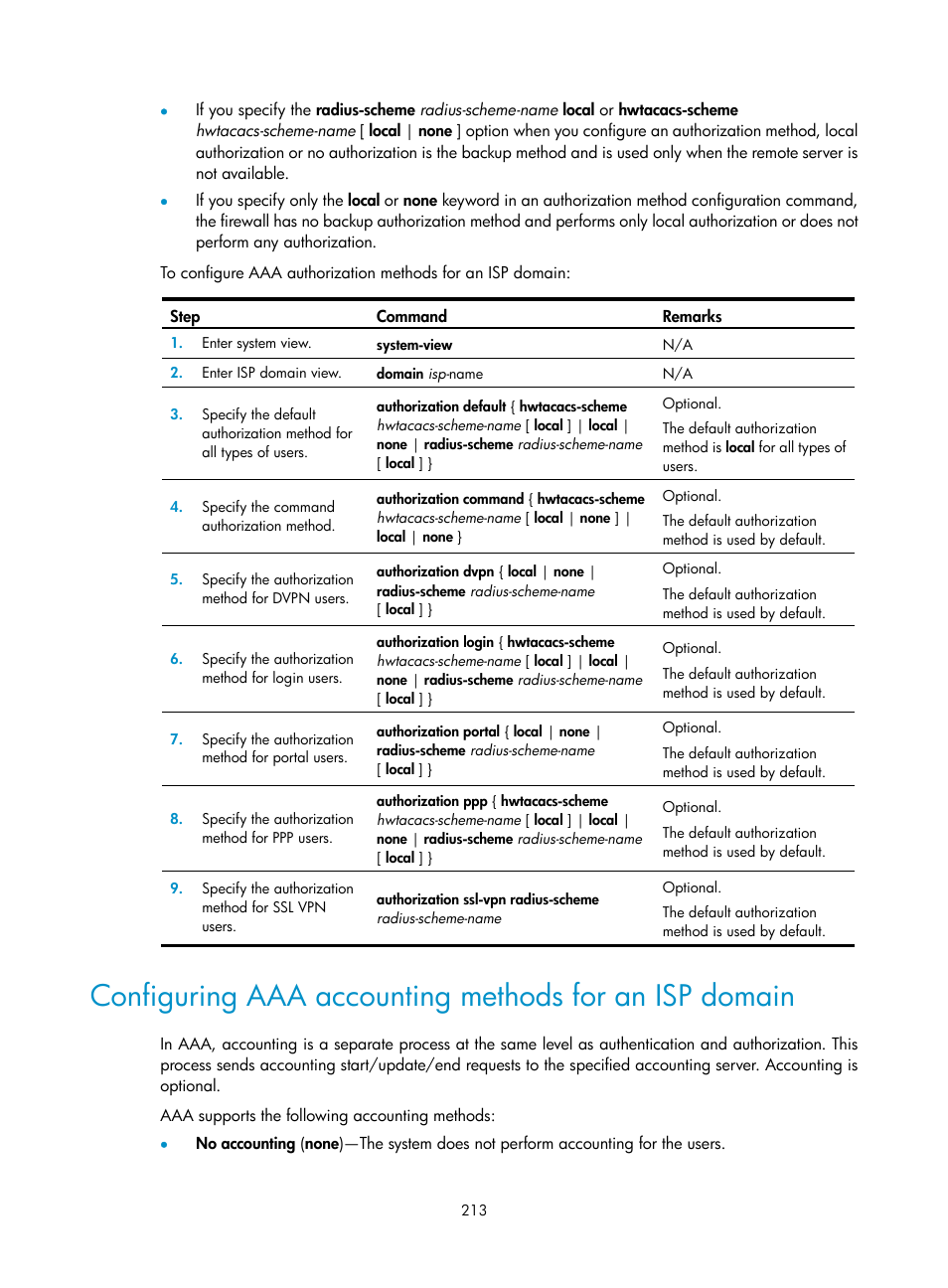 H3C Technologies H3C SecPath F1000-E User Manual | Page 223 / 273