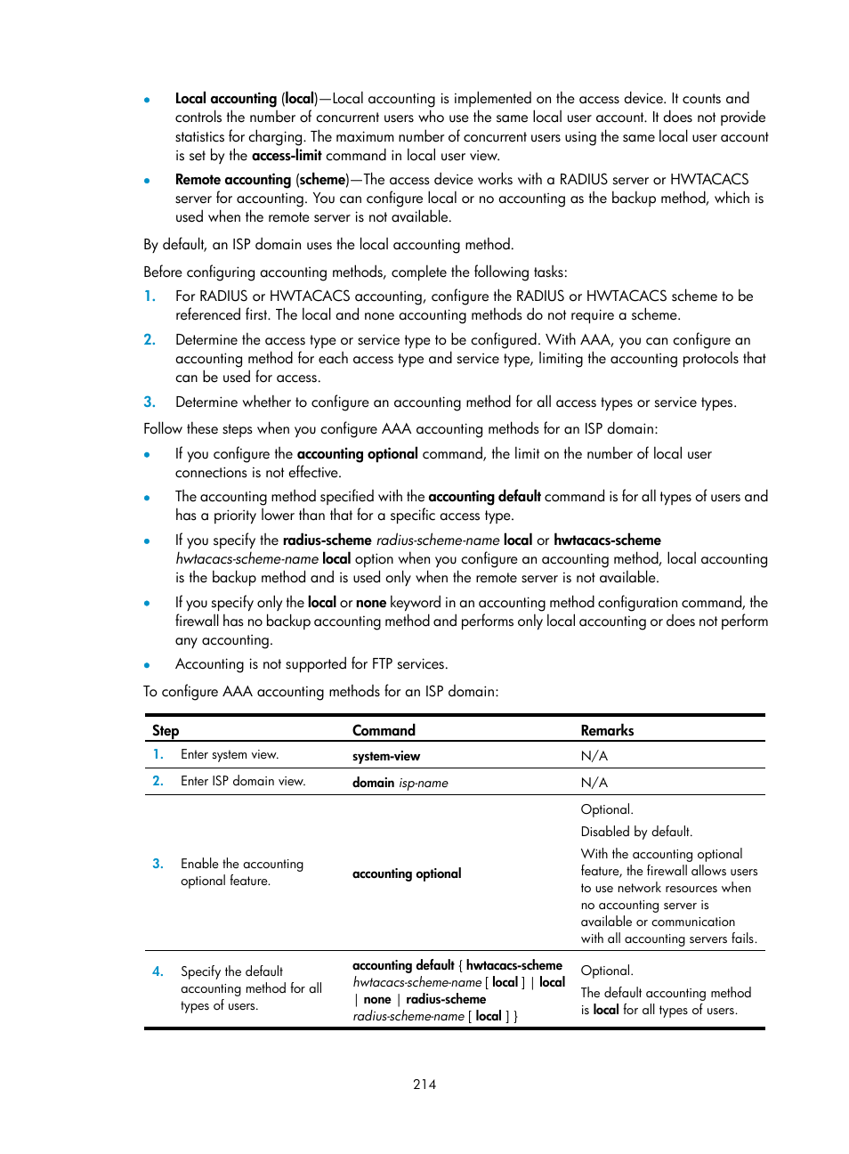 H3C Technologies H3C SecPath F1000-E User Manual | Page 224 / 273