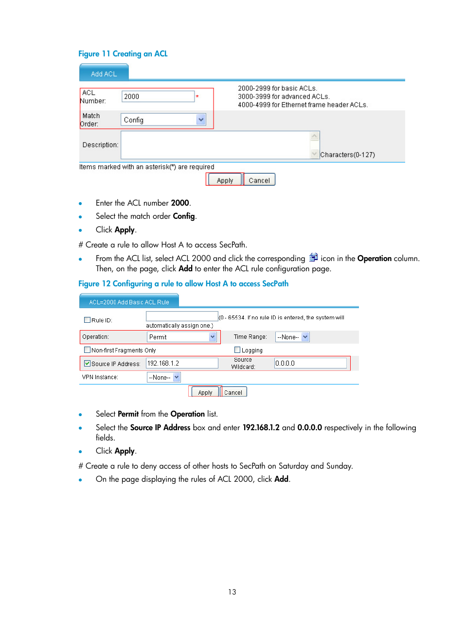 H3C Technologies H3C SecPath F1000-E User Manual | Page 23 / 273