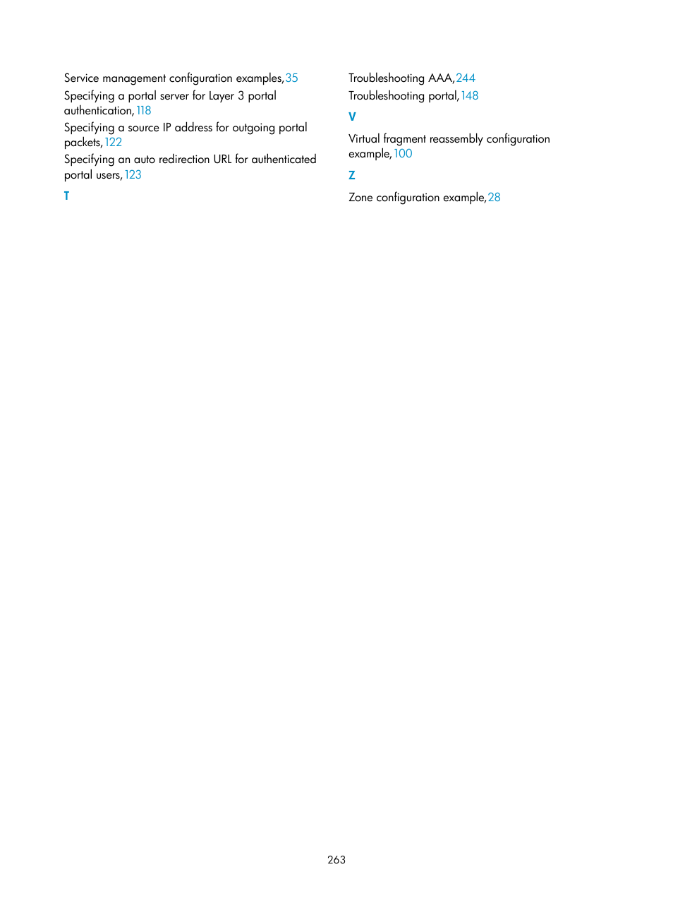H3C Technologies H3C SecPath F1000-E User Manual | Page 273 / 273