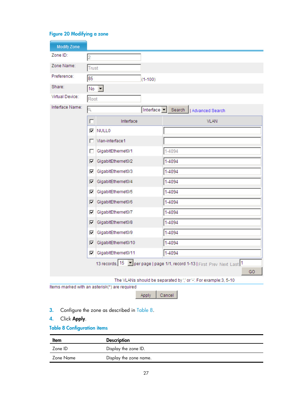 H3C Technologies H3C SecPath F1000-E User Manual | Page 37 / 273